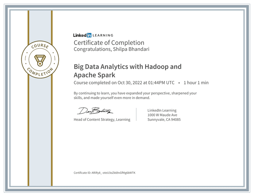 Big Data Analytics with Hadoop and Apache Spark (2020)